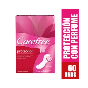 PROTECTORES CAREFREE ORIGINAL PRETECCION - CAJA x 60 UND