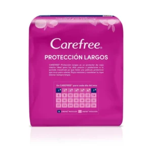 PROTECTORES CAREFREE ORIGINAL PRETECCION LARGOS - PQTE x 40 UND