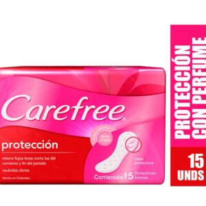 PROTECTORES CAREFREE ORIGINAL REGULAR - PQTE x 15 UND