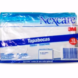PROTECTORES NASALES TAPABOCAS EN TELA NO TEJIDA - PAQUETE x 12 UNDS