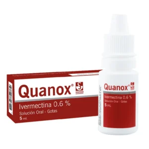 QUANOX 0.6% GOTAS ORALES - FCO x 5 ML