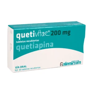 QUETIVITAE 200 MG - CAJA x 30 TAB RECU