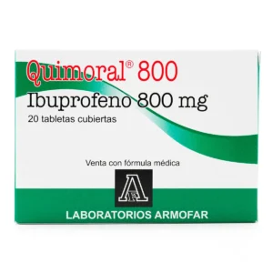 QUIMORAL 800 MG - CAJA x 20 TAB