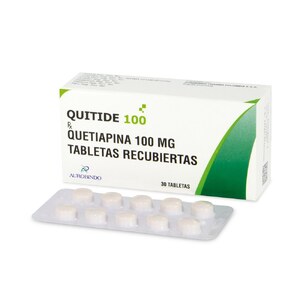 QUITIDE 100 MG - CAJA x 30 TAB REC.
