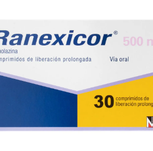 RANEXICOR 500 MG - CAJA x 30 COMP. LIBER. PROLONGADA