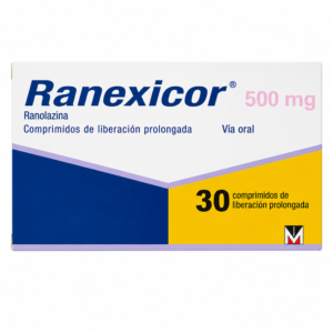 RANEXICOR 500 MG - CAJA x 30 COMP. LIBER. PROLONGADA