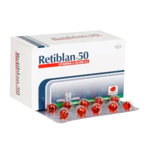 RETIBLAN 50 MG - CAJA x 50 CAP