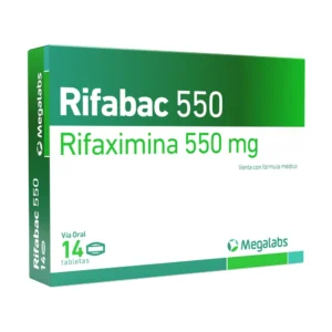 RIFABAC 550 MG - CAJA x 14 TAB