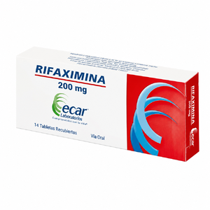 RIFAXIMINA 200 MG - CAJA x 14 TAB REC