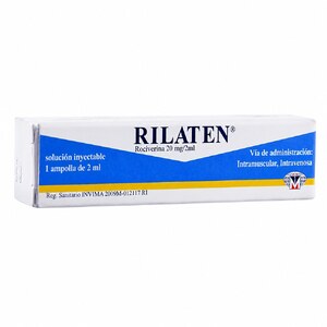 RILATEN 20 MG/2 ML SLN INY - CAJA x 1 AMP