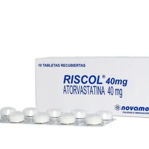 RISCOL 40 MG - CAJA x 10 TAB. REC.