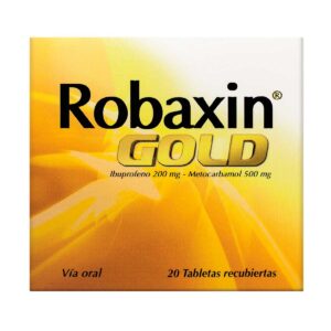 ROBAXIN GOLD 500 MG - CAJA x 20 TAB