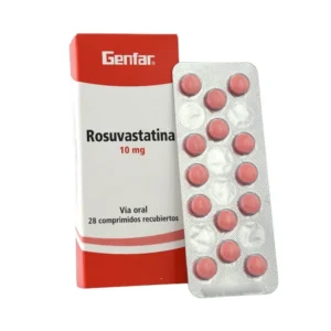 ROSUVASTATINA 10 MG - CAJA x 28 COMP. REC.