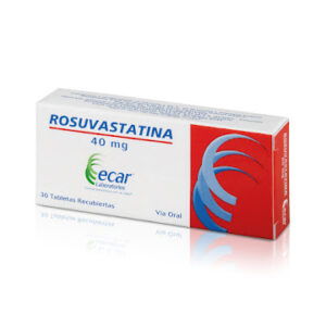 ROSUVASTATINA 40 MG - CAJA x 30 TAB