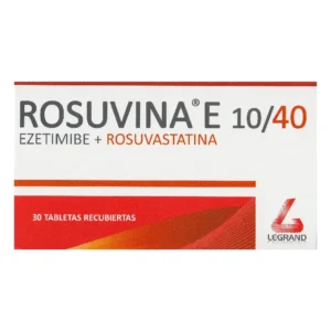 ROSUVINA E 10 MG/40 MG - CAJA x 30 TAB REC