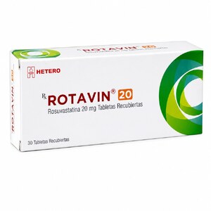 ROTAVIN 20 MG - CAJA x 30 TAB REC