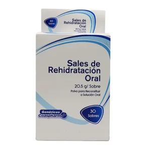 SALES DE REHIDRATACION ORAL - CAJA x 30 SOBRES x 20.5 GR C/U