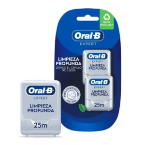 SEDA DELTA ORAL B PRO-SALUD - DISP. x 25 MTS - PACK x 2 UND - OFERTA
