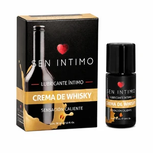 SEN INTIMO LUBRICANTE CALIENTE CREMA DE WHISKY - TUBO x 30 ML