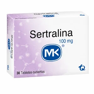 SERTRALINA 100 MG - CAJA x 30 TAB