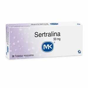 SERTRALINA 50 MG - CAJA x 30 TAB