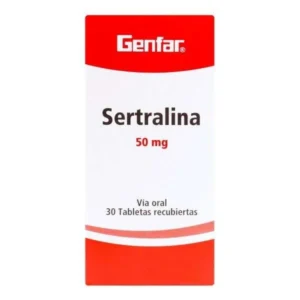 SERTRALINA 50 MG - CAJA x 30 TAB REC