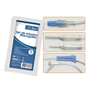 SET DE INFUCION MACROGOTERO SIN AGUJA ALFASAFE - BLISTER x UNID