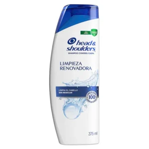 SHAMPOO HEAD-SHOULDERS LIMPIEZA RENOVADORA - FCO x 375 ML