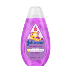 SHAMPOO J&J BABY FUERZA Y VITAMINA - FCO x 200 ML