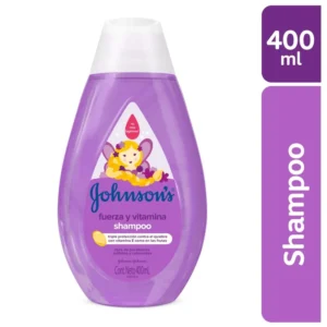 SHAMPOO J&J BABY FUERZA Y VITAMINA - FCO x 400 ML
