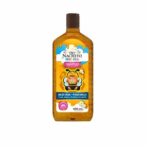 SHAMPOO TIO NACHITO BEBE REAL CON JALEA REAL + MANZANILLA CABELLO & CUERPO - FCO x 400 ML