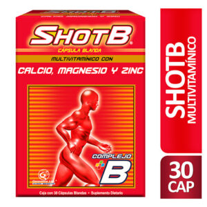 SHOT B - CAJA x 30 CAPSULAS