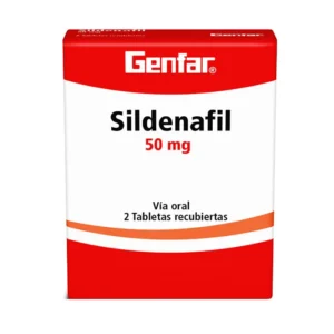 SILDENAFIL 50 MG - CAJA x 2 TAB REC.