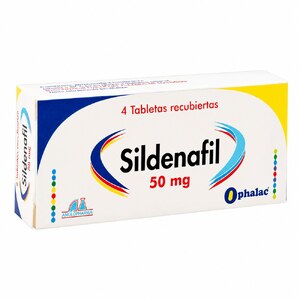 SILDENAFIL 50 MG - CAJA x 4 TAB