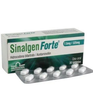 SINALGEN FORTE 7.5 MG/325 MG - CAJA x 30 TAB