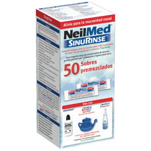 SINUS RINSE REFILLS ADULTO POLVO P/SLN SALINA NASAL - CAJA x 50 SOBRES PREMEZC.