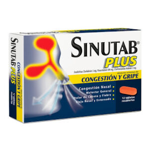 SINUTAB PLUS - CAJA x 12 TAB