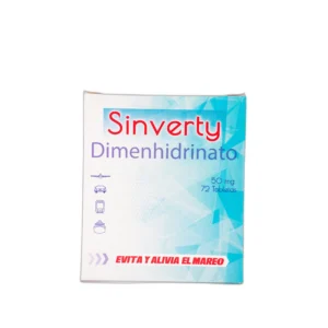 SINVERTY 50 MG - CAJA x 72 TAB