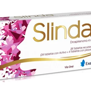SLINDA 4 MG - CAJA x 28 TAB REC.