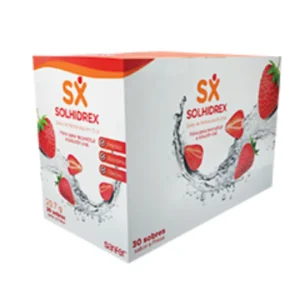 SOLHIDREX SAL DE REHIDRATACION ORAL - CAJA x 30 SOBRES x 20.7 GR - SABOR FRESA