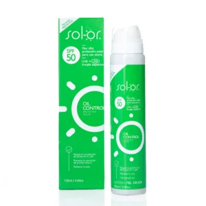 SOLOR OIL CONTROL 50 SPF UVB + UVA - FCO x 130 ML