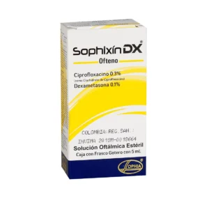 SOPHIXIN DX OFTENO 0.1% + 0.3% SLN OFTAL - FCO x 5 ML