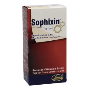 SOPHIXIN OFTENO 0.3% SLN OFT - FCO x 5 ML