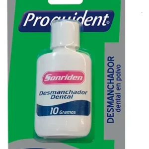 SORIDENT DESMANCHADOR DENTAL EN POLVO PROQUIDENT - FCO x 10 GR
