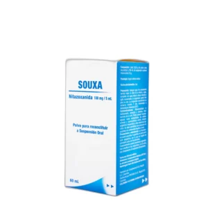 SOUXA 100 MG/5 ML POLVO PARA RECONS EN SUSP ORAL - FCO x 60 ML