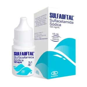 SULFACETAMIDA SODICA 100 MG/ML SLN OFT - FCO x 15 ML (SULFAOFTAL)