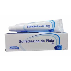 SULFADIAZINA DE PLATA 1% CREMA TOPICA - TUBO x 30 GR