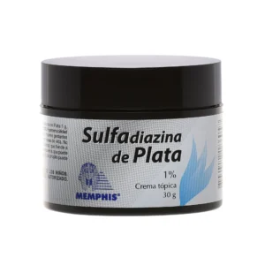 SULFADIAZINA DE PLATA AL 1% CREMA TOPICA - POTE x 30 GR