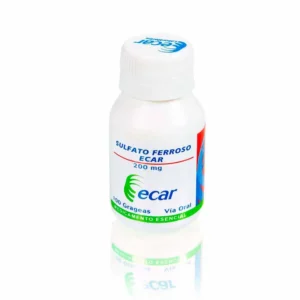 SULFATO FERROSO 200 MG - FCO x 100 GRAG