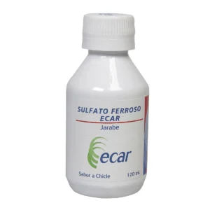 SULFATO FERROSO 4 GR JARABE - FCO x 120 ML